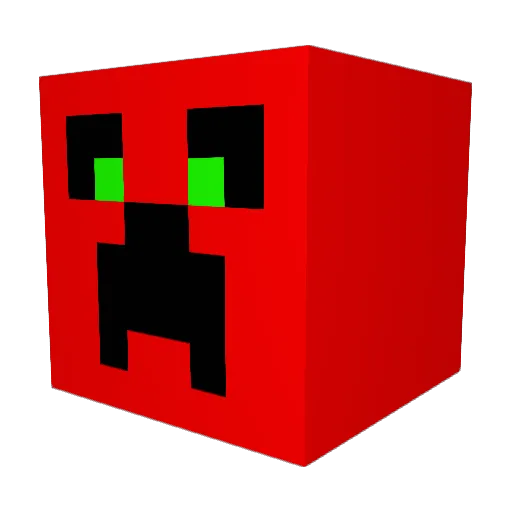 pielordYT Minecraft avatar head, 3D render