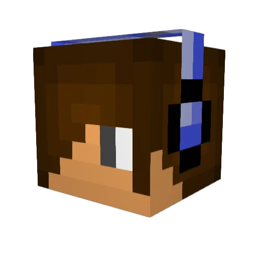 piemaster1217 Minecraft avatar head, 3D render