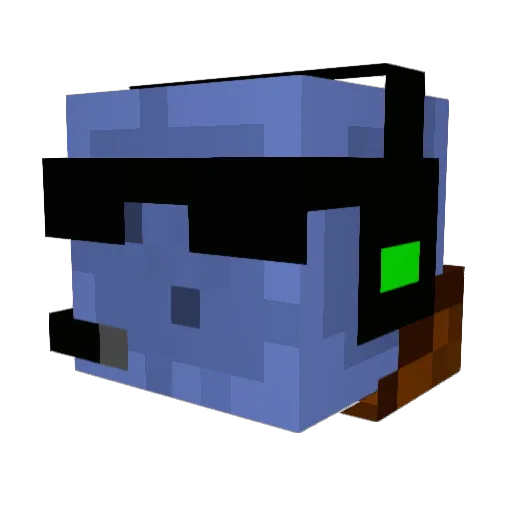 pierre951999 Minecraft avatar head, 3D render