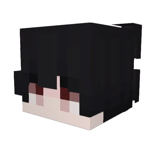 piesuk Minecraft avatar head, 3D render