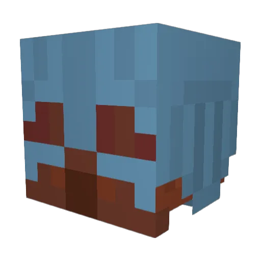 pieter12345678 Minecraft avatar head, 3D render