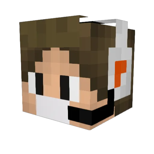 pietro137 Minecraft avatar head, 3D render