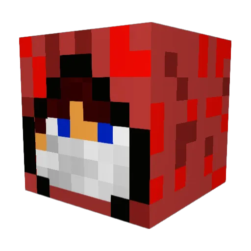 pietrom00 Minecraft avatar head, 3D render