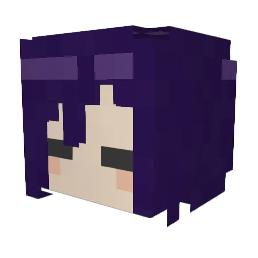 piffiboy Minecraft avatar head, 3D render