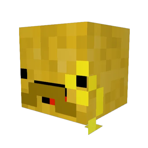 pigeonman2601 Minecraft avatar head, 3D render
