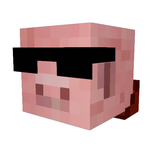 piggggg0 Minecraft avatar head, 3D render