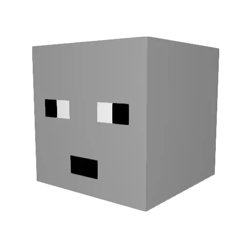 piggie5404 Minecraft avatar head, 3D render