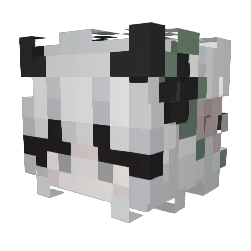 piggyshmigy Minecraft avatar head, 3D render
