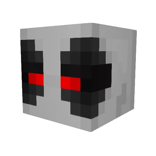 pigletcream Minecraft avatar head, 3D render