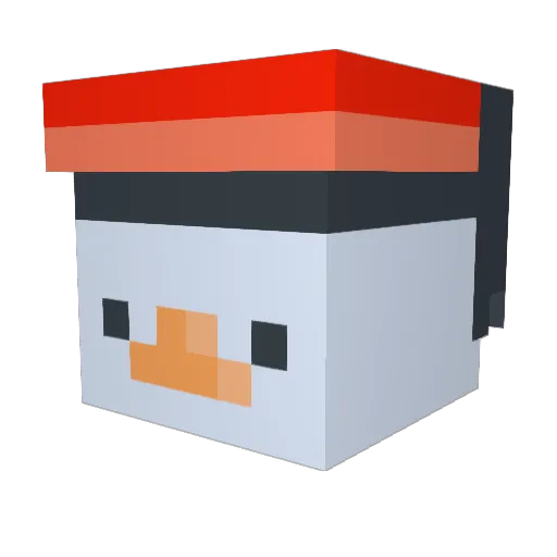 piglord3 Minecraft avatar head, 3D render