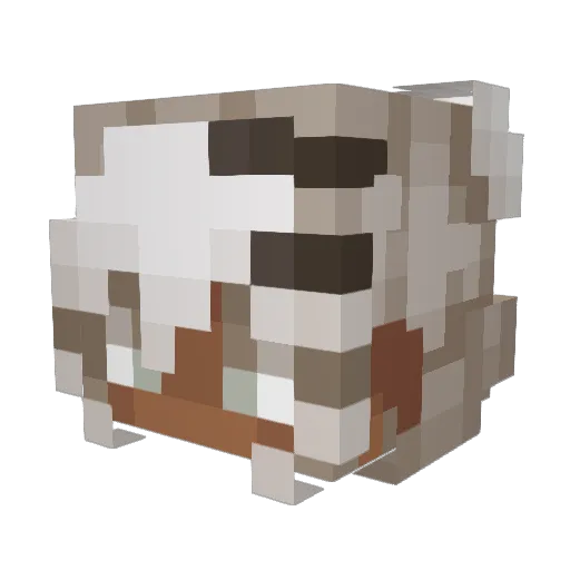 piglover2003 Minecraft avatar head, 3D render