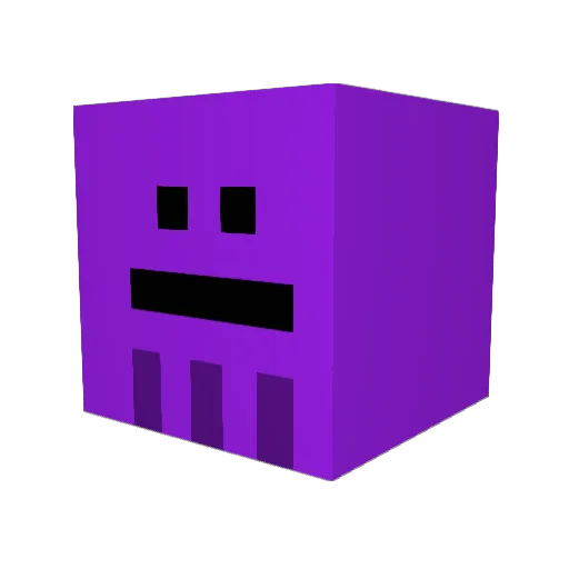 pigmaster1231 Minecraft avatar head, 3D render