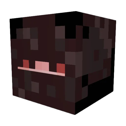 pihgy Minecraft avatar head, 3D render
