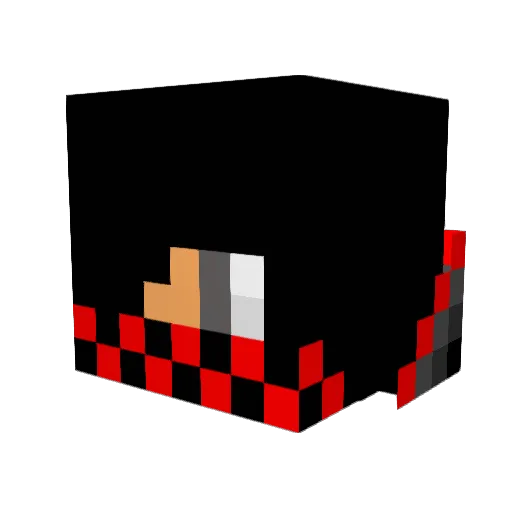 pikachu1326 Minecraft avatar head, 3D render