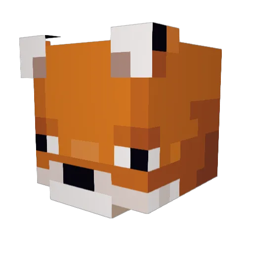 pikachu63549 Minecraft avatar head, 3D render