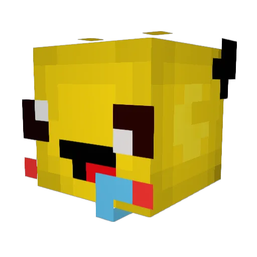 pikagamer_69 Minecraft avatar head, 3D render