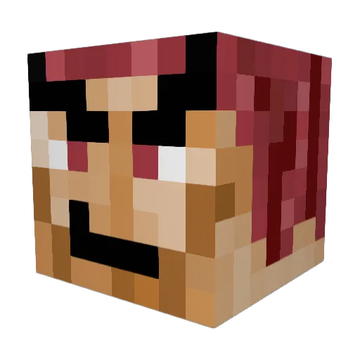 pikamiller20 Minecraft avatar head, 3D render
