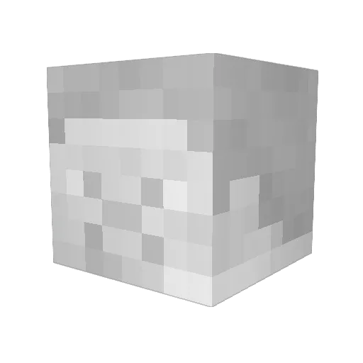 pikarin_mk4 Minecraft avatar head, 3D render