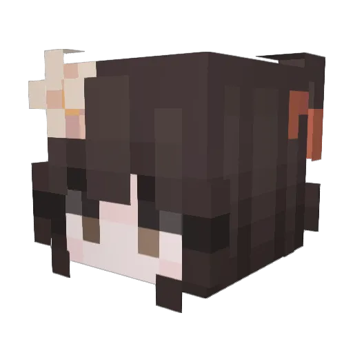 pilar_tw Minecraft avatar head, 3D render