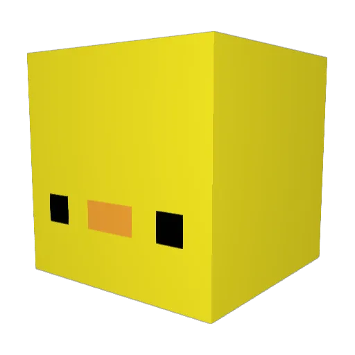 pilig19 Minecraft avatar head, 3D render