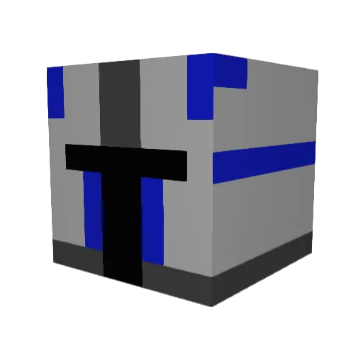 pilks62 Minecraft avatar head, 3D render