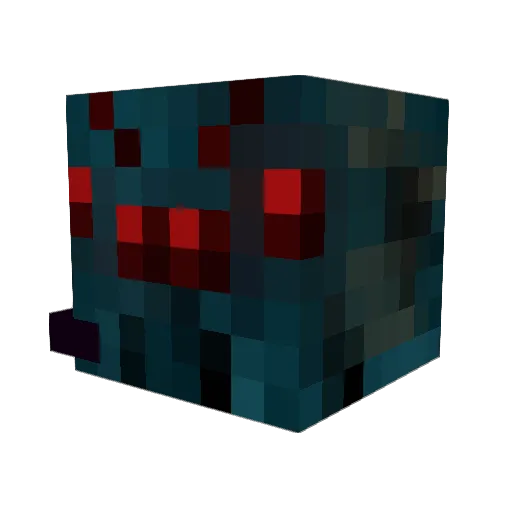 pillsRus Minecraft avatar head, 3D render