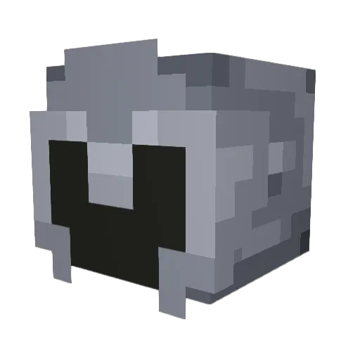 pimpedchimp1 Minecraft avatar head, 3D render