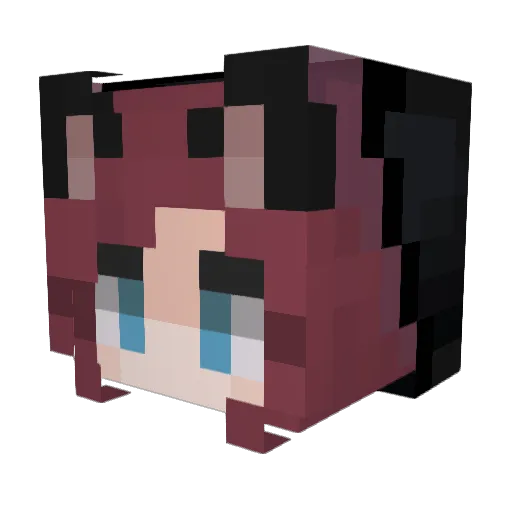 pindakoek79 Minecraft avatar head, 3D render