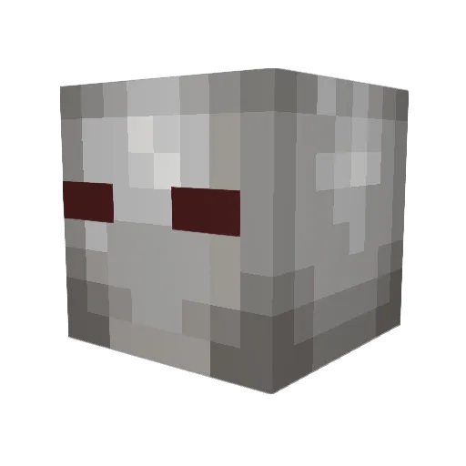 pingOnMDMA Minecraft avatar head, 3D render