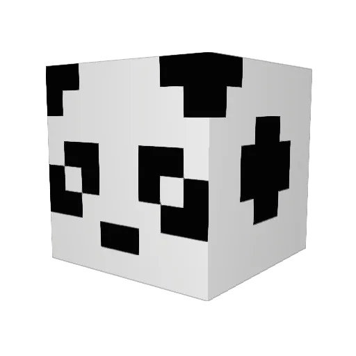 pingponghobo Minecraft avatar head, 3D render