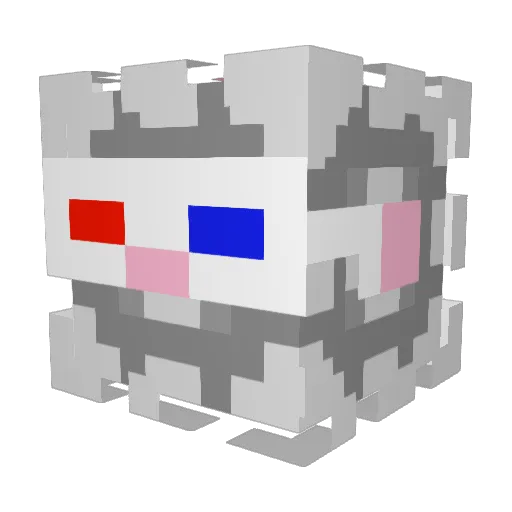 pingualoty Minecraft avatar head, 3D render