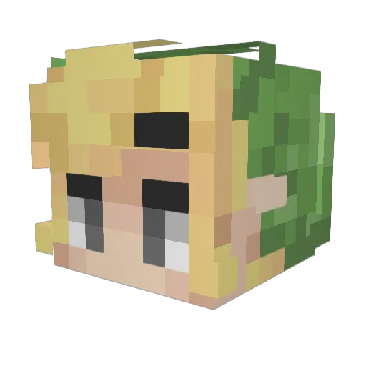 pinhead69696969 Minecraft avatar head, 3D render