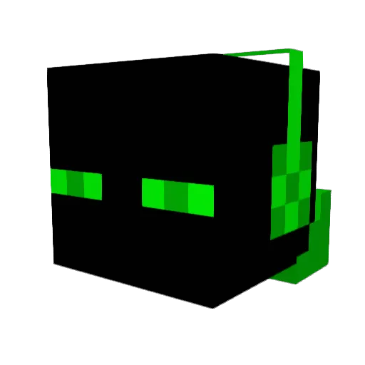 pinkunicorn577 Minecraft avatar head, 3D render