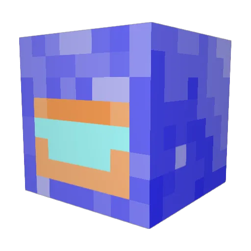pinkybear123 Minecraft avatar head, 3D render
