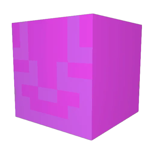 pinkyfinger47 Minecraft avatar head, 3D render
