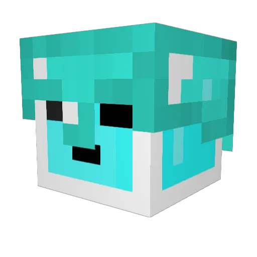 pinon1234 Minecraft avatar head, 3D render