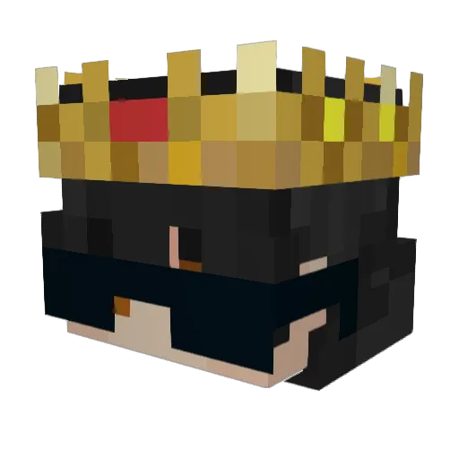 pinoyghost Minecraft avatar head, 3D render