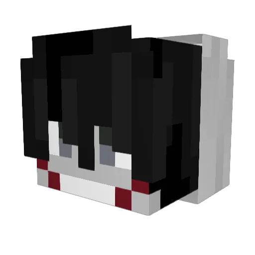 piolinnie Minecraft avatar head, 3D render