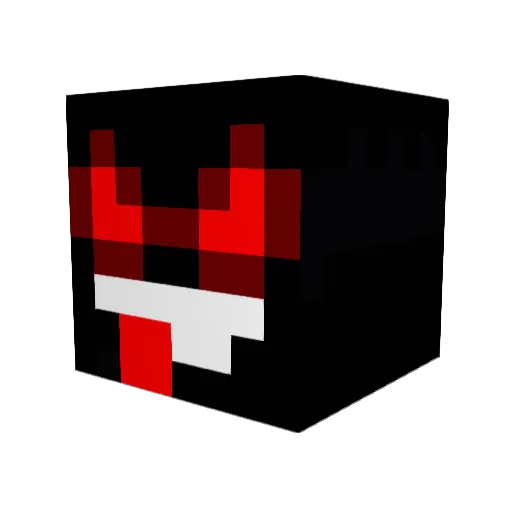 piotexik Minecraft avatar head, 3D render