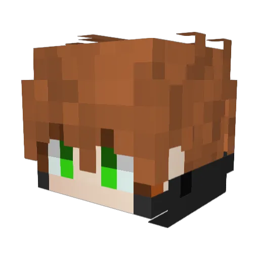 piotrowskiteam Minecraft avatar head, 3D render