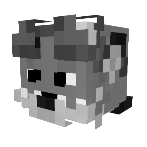 piotrullo271 Minecraft avatar head, 3D render