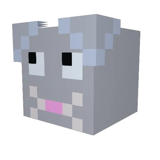 pipelayer317 Minecraft avatar head, 3D render