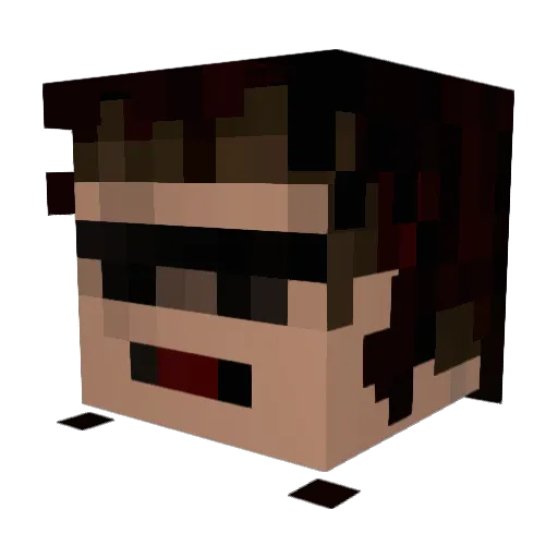 piper_hartley Minecraft avatar head, 3D render