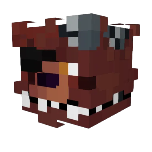 pipipi314 Minecraft avatar head, 3D render