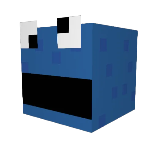 pippip304 Minecraft avatar head, 3D render