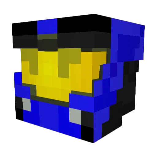 pipplop212 Minecraft avatar head, 3D render