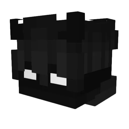 pippo9filippo Minecraft avatar head, 3D render