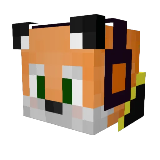 piratsebbe55 Minecraft avatar head, 3D render