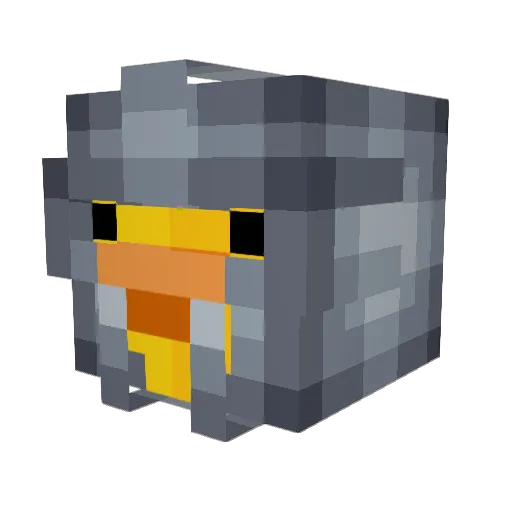 piritos69HUN Minecraft avatar head, 3D render