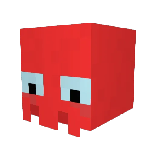 pirmax Minecraft avatar head, 3D render